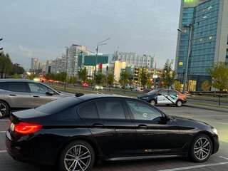 2017 BMW 5 серии 530d xDrive VII (G30/G31/G38), чёрный, 3300000 рублей, вид 3