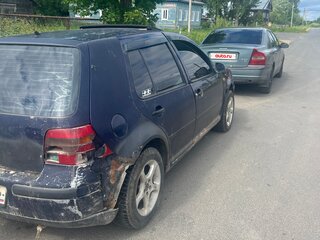 1998 Volkswagen Golf IV, синий, 70000 рублей, вид 2