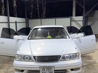 1996 Toyota Mark II VIII (X100), белый, 750000 рублей, вид 3