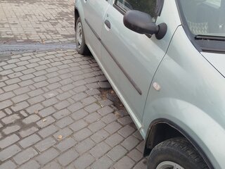 2007 Renault Logan I, зелёный, 320000 рублей, вид 5
