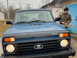 2014 Lada (ВАЗ) 2121 (4x4) I Рестайлинг, синий, 365000 рублей, вид 2