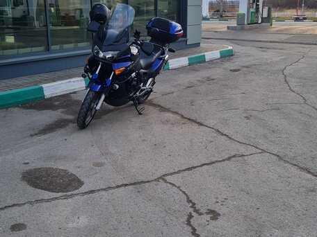 2004 Honda XL1000V Varadero, синий, 490000 рублей, вид 2