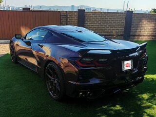 2022 Chevrolet Corvette Stingray C8, коричневый, 13500000 рублей, вид 4