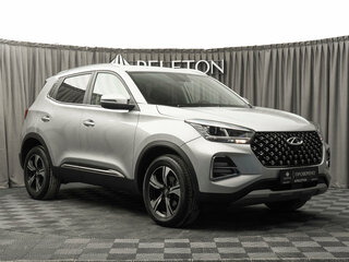 2024 Chery Tiggo 4 Pro I Рестайлинг, серый, 1625000 рублей, вид 2