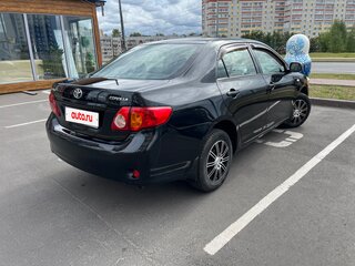 2008 Toyota Corolla X (E140, E150), чёрный, 1250000 рублей, вид 5