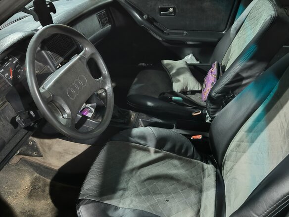 1988 Audi 80 IV (B3), серый, 180000 рублей - вид 7