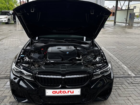 2020 BMW 3 серии 330i VII (G2x), чёрный, 3450000 рублей - вид 3