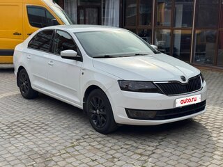 2016 Skoda Rapid I, белый, 750000 рублей, вид 4