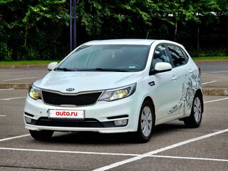 2015 Kia Rio III Рестайлинг, белый, 767000 рублей, вид 4