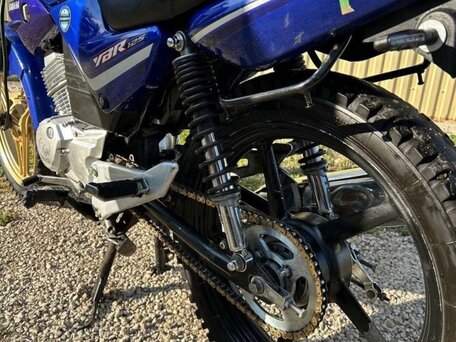2008 Yamaha YBR125, синий, 80000 рублей, вид 4