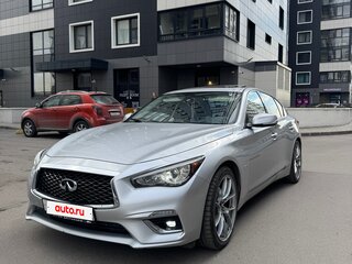 2019 Infiniti Q50 I Рестайлинг, серебристый, 2600000 рублей, вид 1