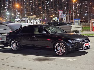2014 Audi A6 IV (C7) Рестайлинг, чёрный, 3299999 рублей, вид 5