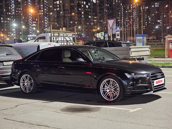 2014 Audi A6 IV (C7) Рестайлинг, чёрный, 3299999 рублей - вид 4