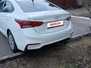 2017 Hyundai Solaris II, белый, 1300000 рублей, вид 4