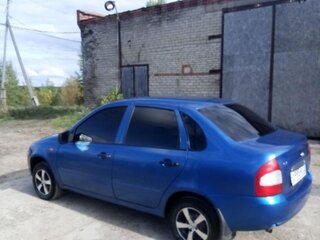 2007 Lada (ВАЗ) Kalina I, синий, 229000 рублей, вид 4