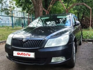 2011 Skoda Octavia II (A5) Рестайлинг, чёрный, 850000 рублей, вид 2
