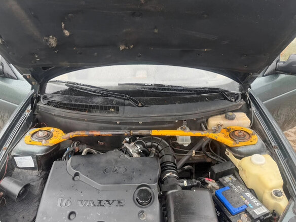 2008 Lada (ВАЗ) Priora I, серый, 135000 рублей - вид 11