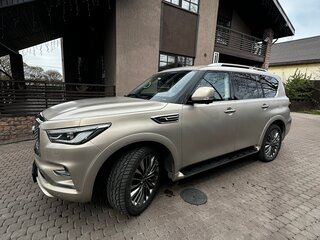 2021 Infiniti QX80 I Рестайлинг 3, золотистый, 5800000 рублей, вид 3
