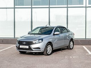 2019 Lada (ВАЗ) Vesta I, серебристый, 830000 рублей, вид 1