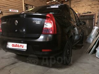 2010 Renault Logan I Рестайлинг, чёрный, 220000 рублей, вид 3