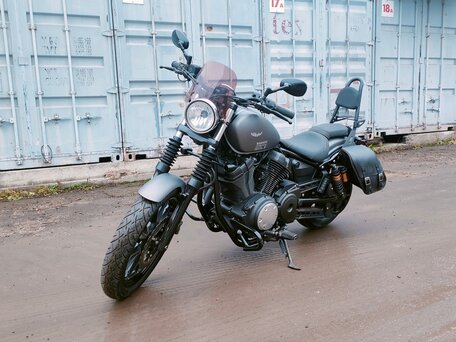 2014 Yamaha XV950 Bolt, серый, 599000 рублей, вид 1