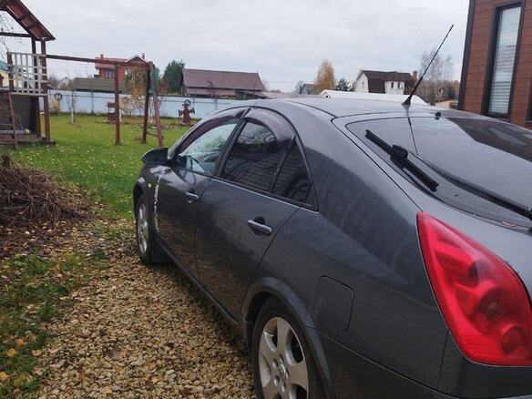 2003 Nissan Primera III (P12), серый, 165000 рублей - вид 4