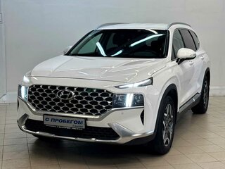 2021 Hyundai Santa Fe IV Рестайлинг, белый, 3880000 рублей, вид 1
