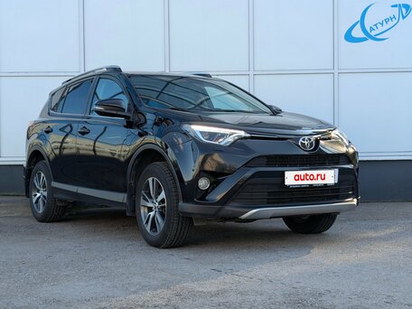 2018 Toyota RAV4 IV (XA40) Рестайлинг, чёрный, 2530000 рублей, вид 2