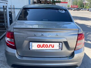2021 Lada (ВАЗ) Granta I Рестайлинг, серый, 620000 рублей, вид 4