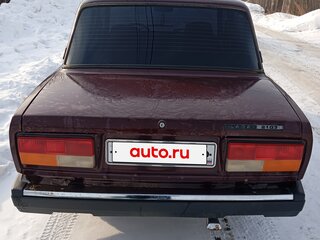2007 Lada (ВАЗ) 2107, пурпурный, 180000 рублей, вид 2