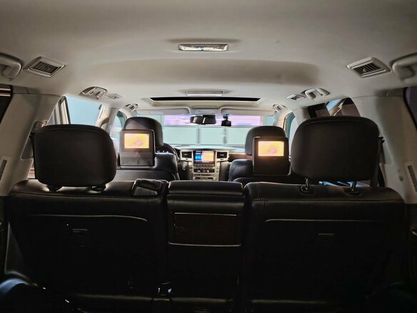 2012 Lexus LX 570 III Рестайлинг, серебристый, 4580000 рублей - вид 14
