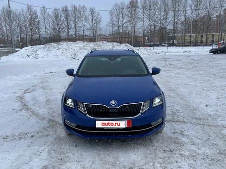 2018 Skoda Octavia III (A7) Рестайлинг, синий, 2750000 рублей, вид 3