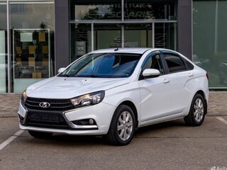 2020 Lada (ВАЗ) Vesta I, белый, 890000 рублей, вид 1