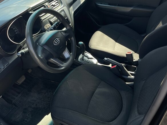 2011 Kia Rio III, чёрный, 870000 рублей - вид 7