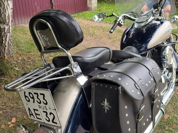 2007 Yamaha XVS1100, синий, 550000 рублей - вид 13