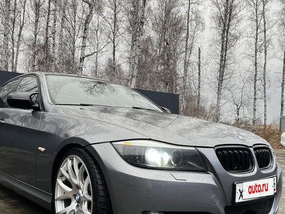 2009 BMW 3 серии 325i V (E90/E91/E92/E93) Рестайлинг, серый, 1200000 рублей - вид 3