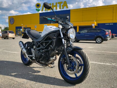 2017 Suzuki SV 650, белый, 475000 рублей, вид 1