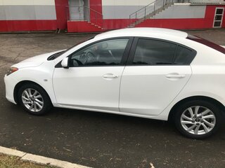 2013 Mazda 3 II (BL) Рестайлинг, белый, 920000 рублей, вид 3