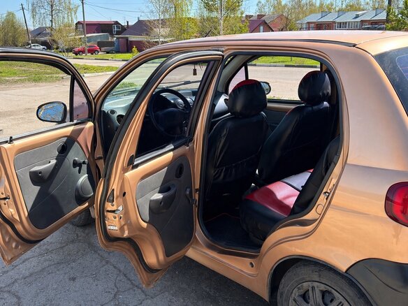 2003 Daewoo Matiz I Рестайлинг, золотистый, 170000 рублей - вид 8