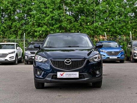 2014 Mazda CX-5 I, синий, 1220000 рублей, вид 3
