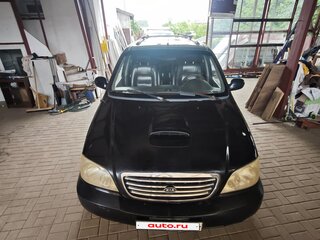 2002 Kia Carnival I, чёрный, 370000 рублей, вид 1