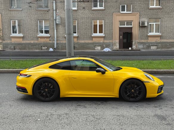2019 Porsche 911 Carrera 4S VIII (992), чёрный - вид 8