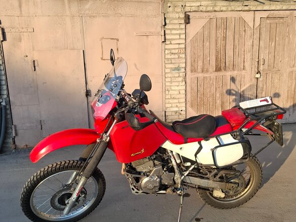 2004 Honda XR 650L, красный, 465000 рублей