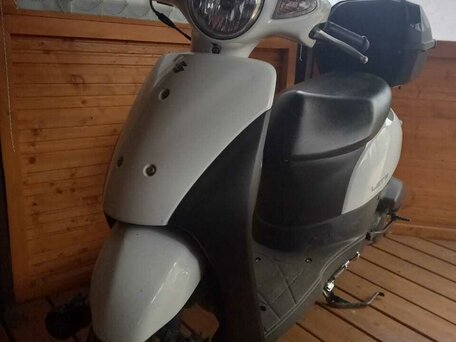 2019 Suzuki Lets 6, белый, 95000 рублей, вид 1