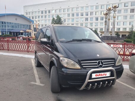 2010 Mercedes-Benz Viano Long L2 I (W639), чёрный, 1880000 рублей, вид 2