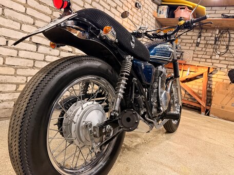 2001 Honda CB 400SS, синий, 395000 рублей, вид 4