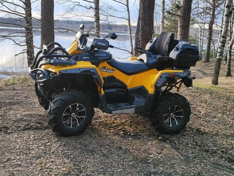 2021 Stels ATV-650 Guepard Trophy, жёлтый, 850000 рублей, вид 5