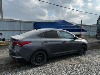 2022 Hyundai Solaris II Рестайлинг, серый, 1680000 рублей, вид 4