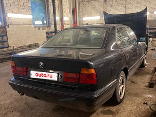 1994 BMW 5 серии 525d III (E34), синий, 450000 рублей, вид 2