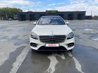 2019 Mercedes-Benz S-Класс 400 d VI (W222, C217) Рестайлинг, белый, 6500000 рублей, вид 2